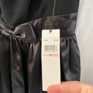 Black balloon dress for evening / special occasion